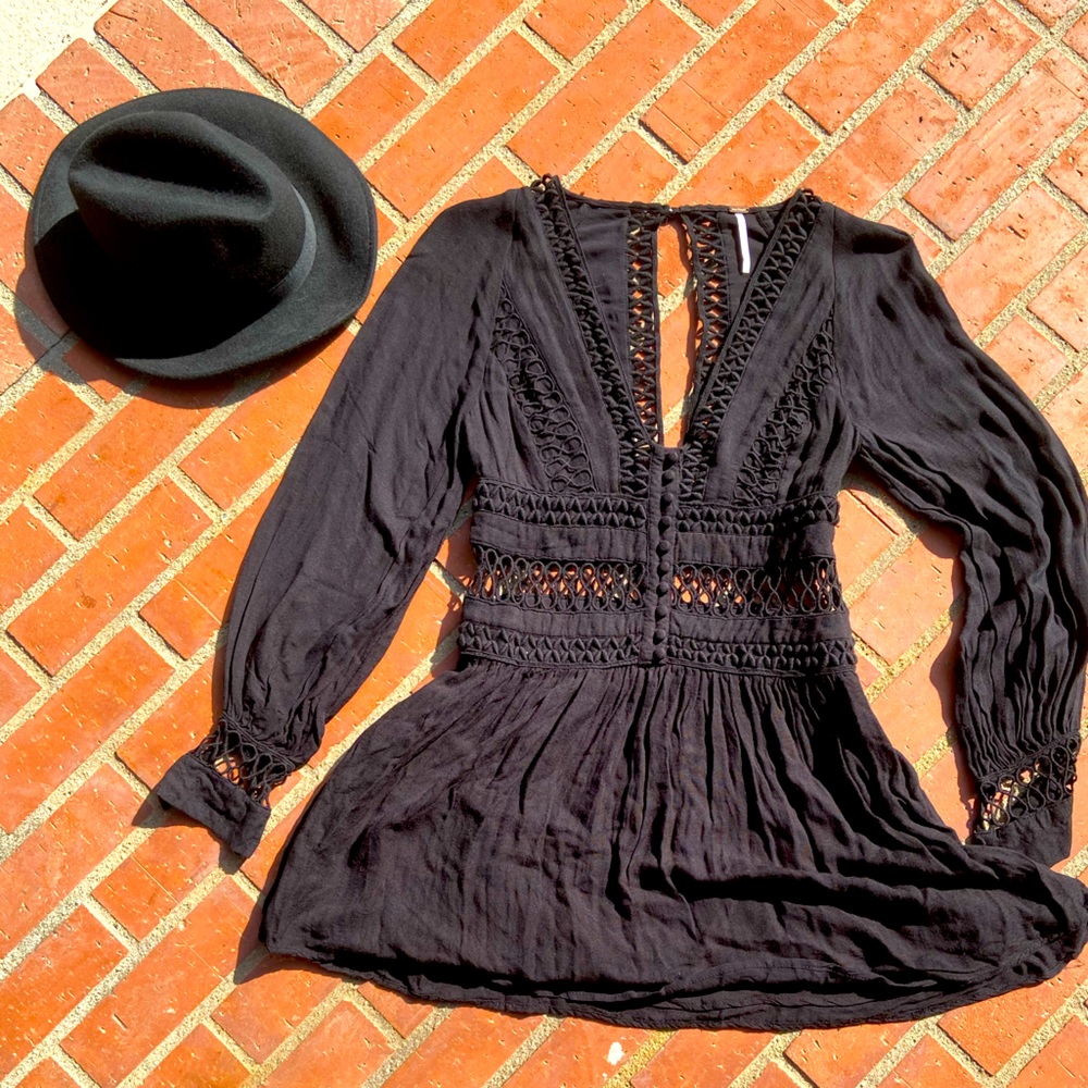 FREE PEOPLE “I think I Love You” Hobo Dress